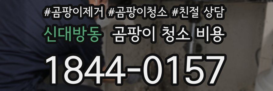 신대방동 곰팡이 청소 비용