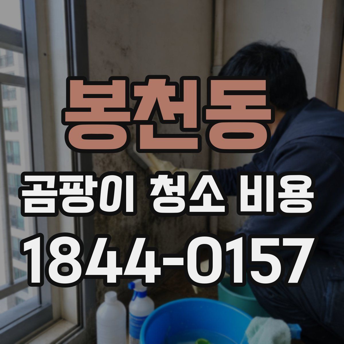 봉천동 곰팡이 청소 비용