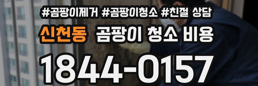 신천동 곰팡이 청소 비용