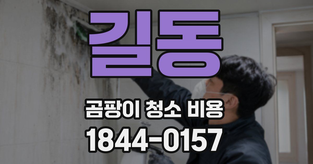 길동 곰팡이 청소 비용