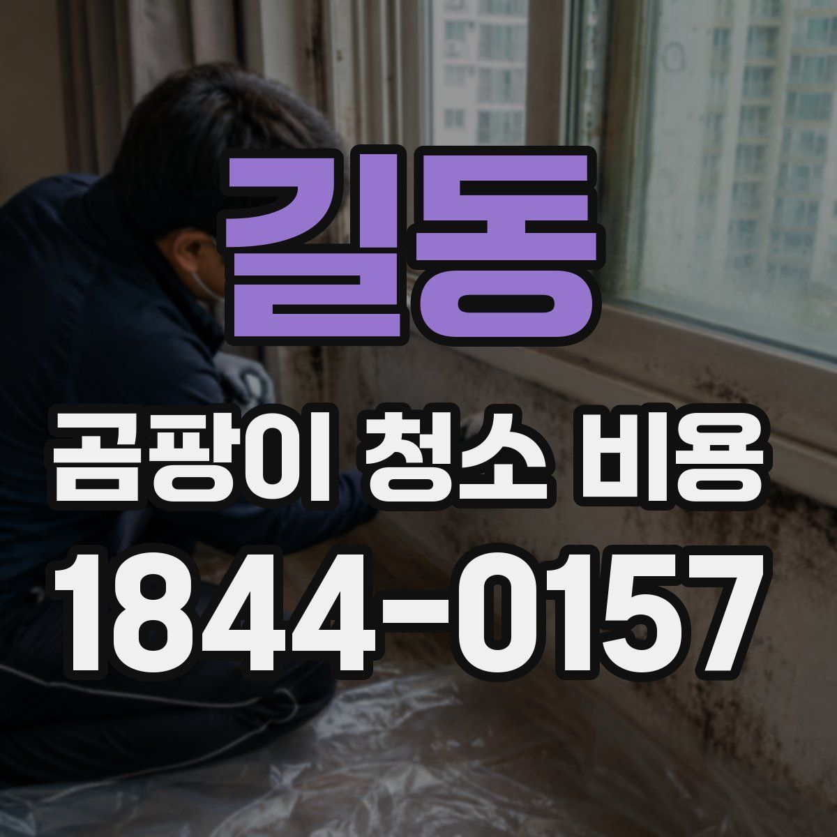 길동 곰팡이 청소 비용