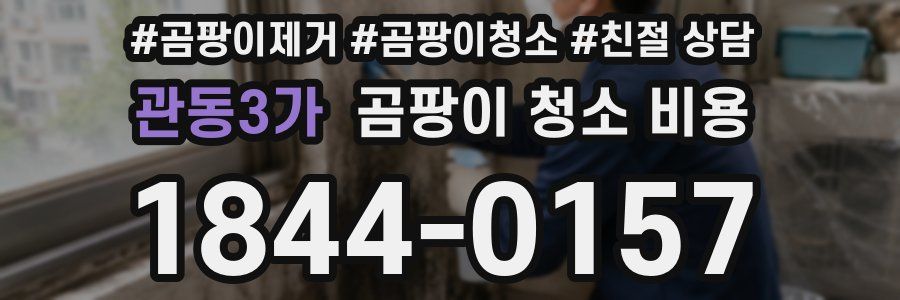 관동3가 곰팡이 청소 비용