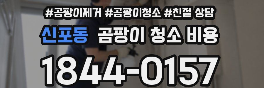 신포동 곰팡이 청소 비용
