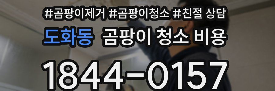 도화동 곰팡이 청소 비용