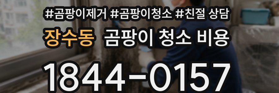 장수동 곰팡이 청소 비용