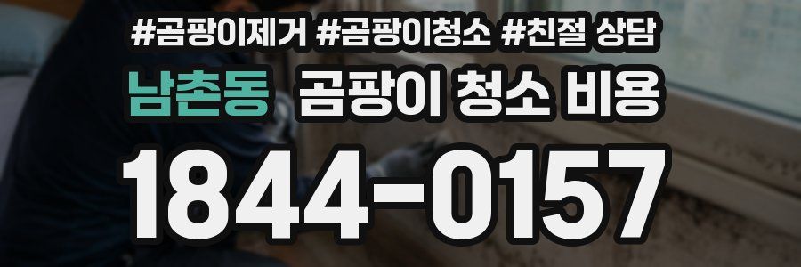 남촌동 곰팡이 청소 비용