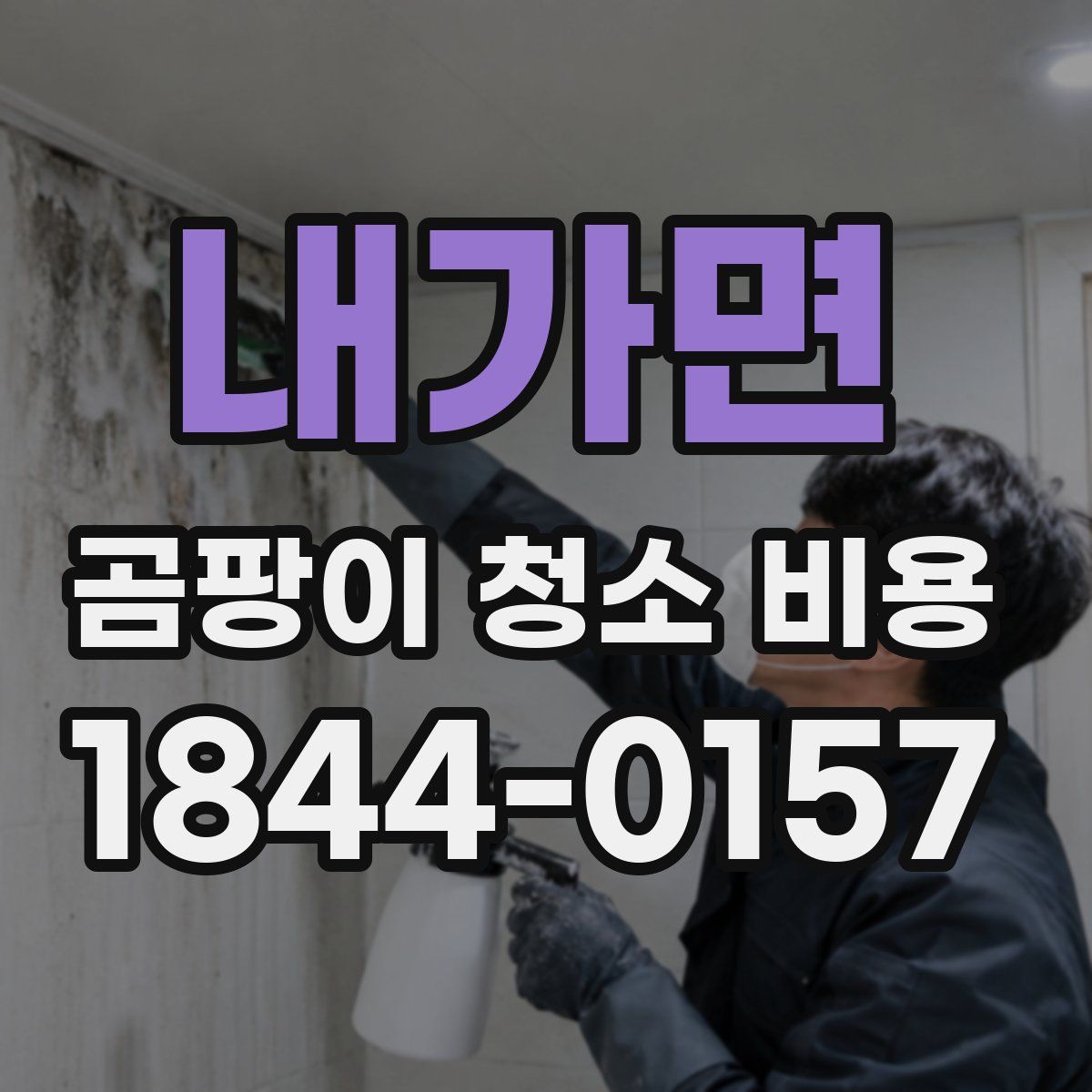 내가면 곰팡이 청소 비용