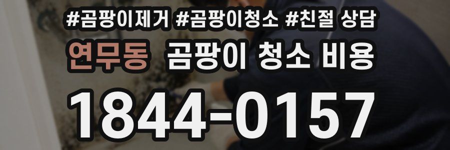 연무동 곰팡이 청소 비용