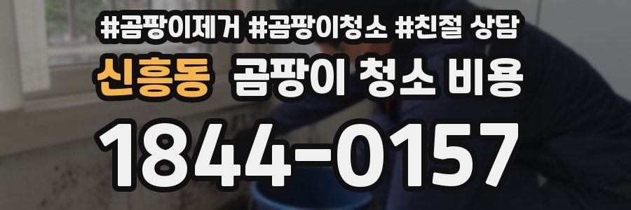 신흥동 곰팡이 청소 비용