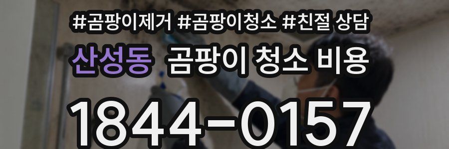 산성동 곰팡이 청소 비용