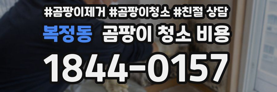 복정동 곰팡이 청소 비용