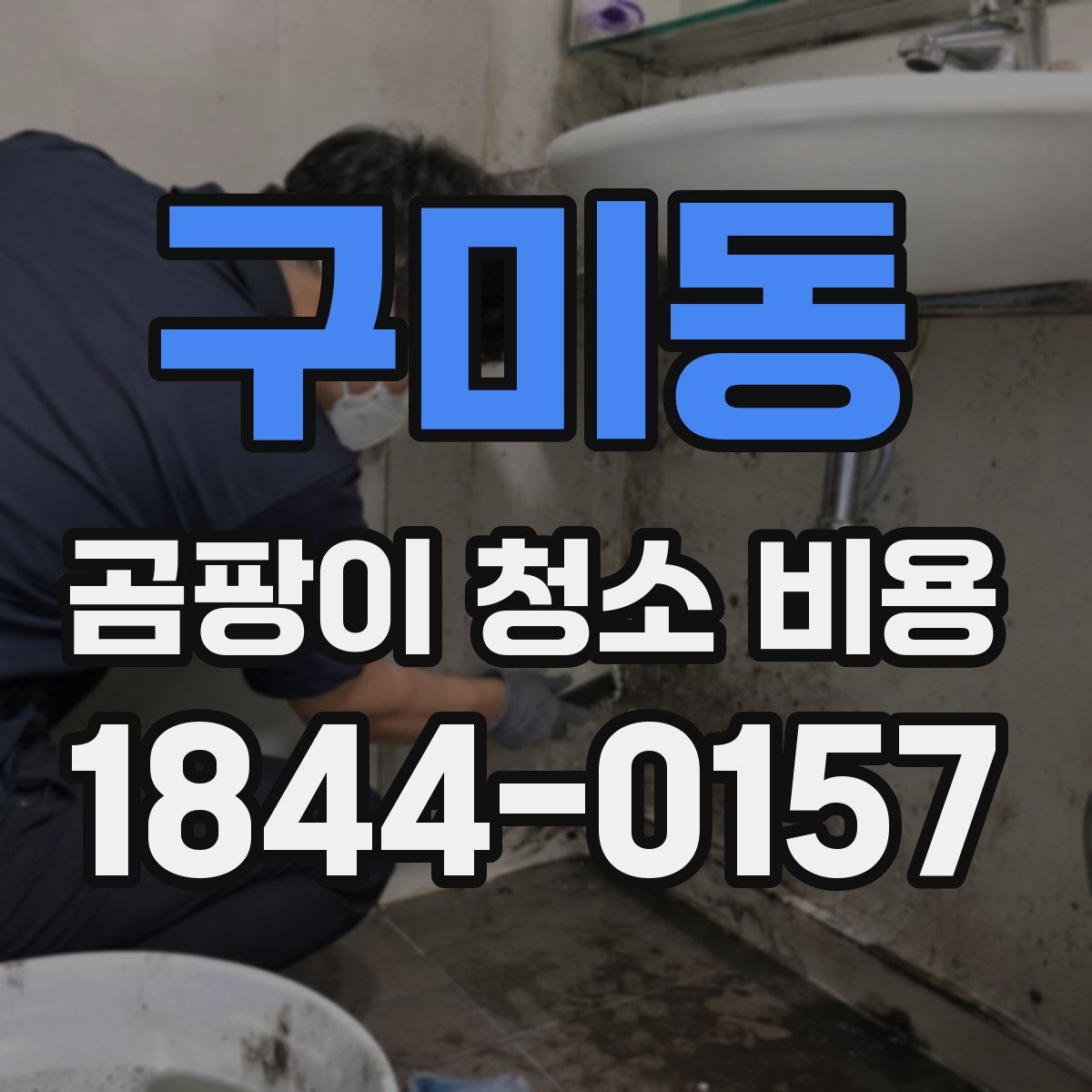 구미동 곰팡이 청소 비용