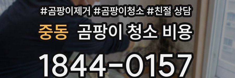 중동 곰팡이 청소 비용