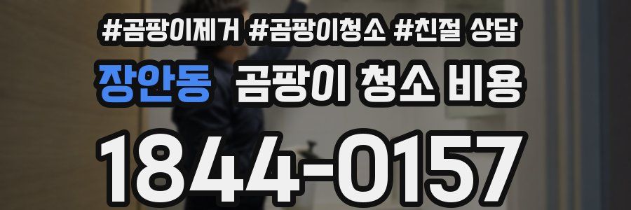 장안동 곰팡이 청소 비용