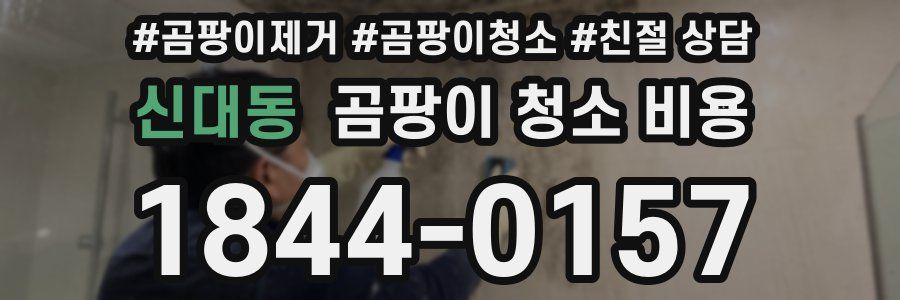 신대동 곰팡이 청소 비용