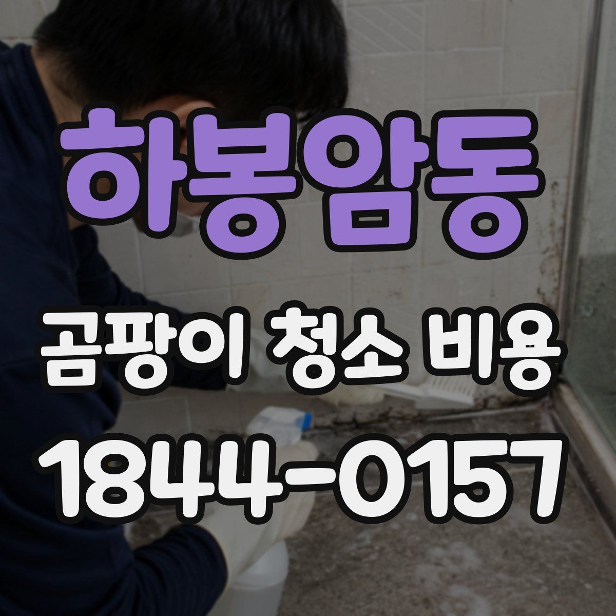 하봉암동 곰팡이 청소 비용