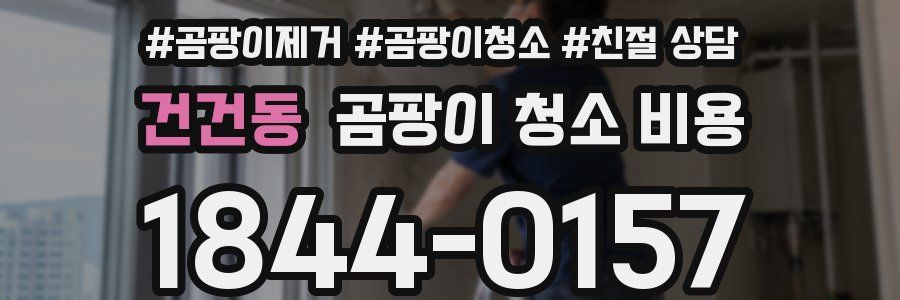 건건동 곰팡이 청소 비용