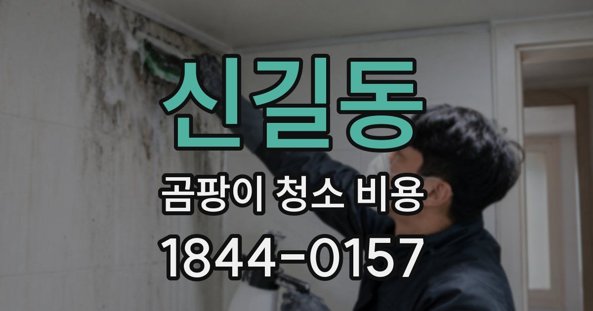 신길동 곰팡이 청소 비용