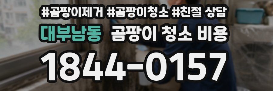 대부남동 곰팡이 청소 비용