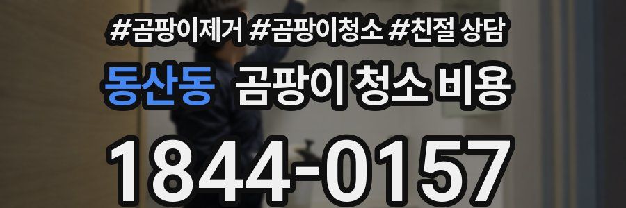 동산동 곰팡이 청소 비용