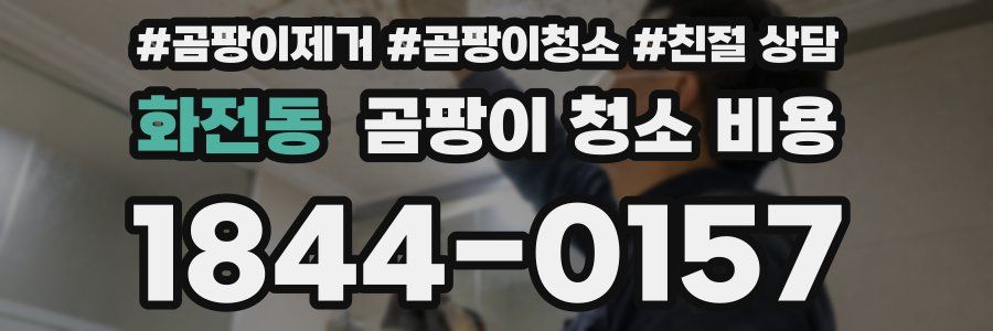 화전동 곰팡이 청소 비용