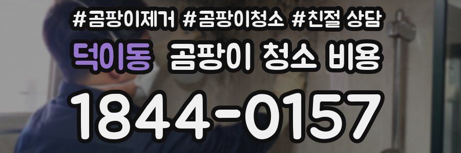 덕이동 곰팡이 청소 비용