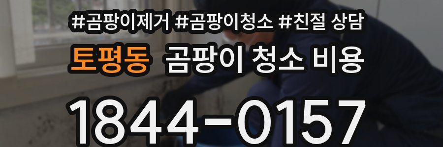 토평동 곰팡이 청소 비용
