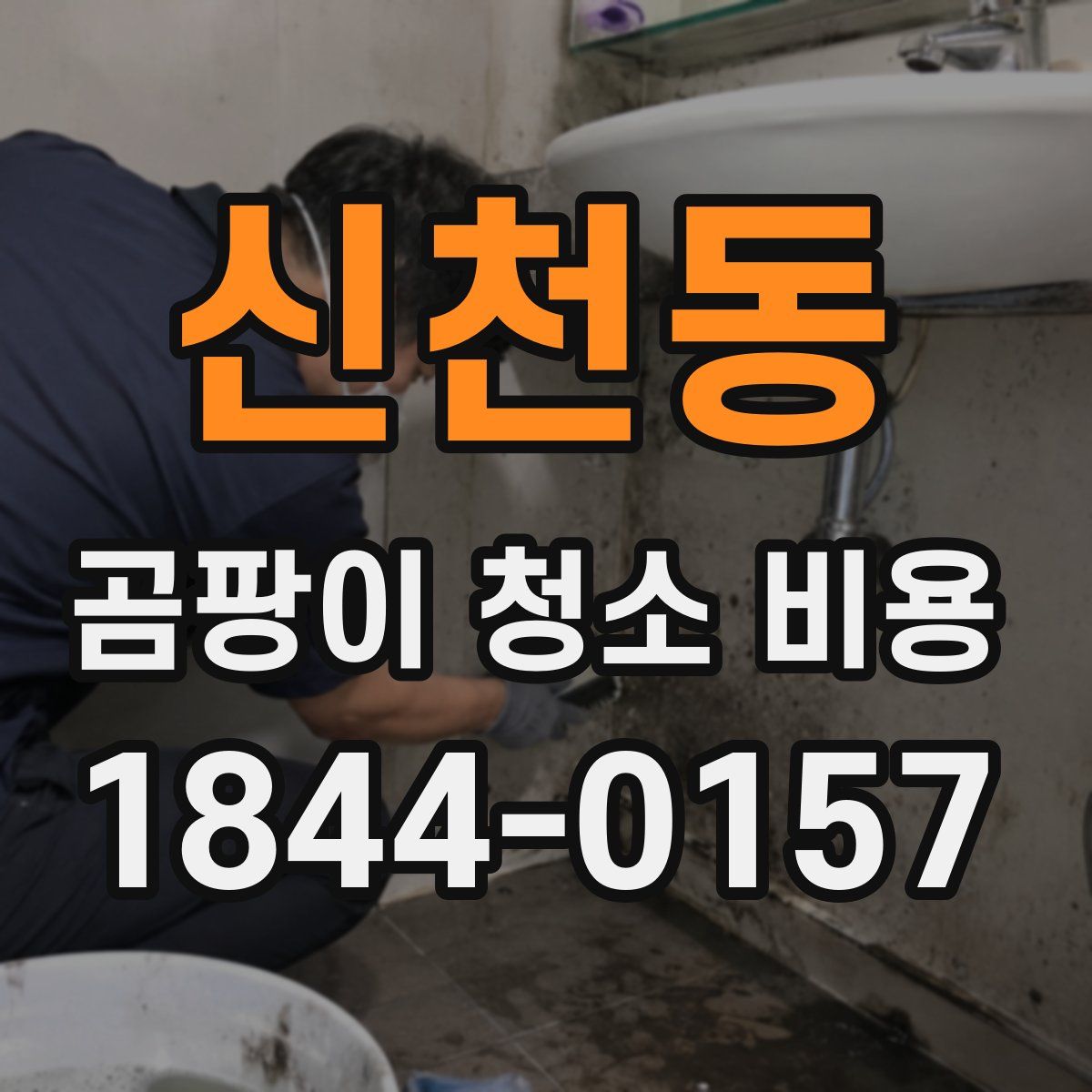 신천동 곰팡이 청소 비용