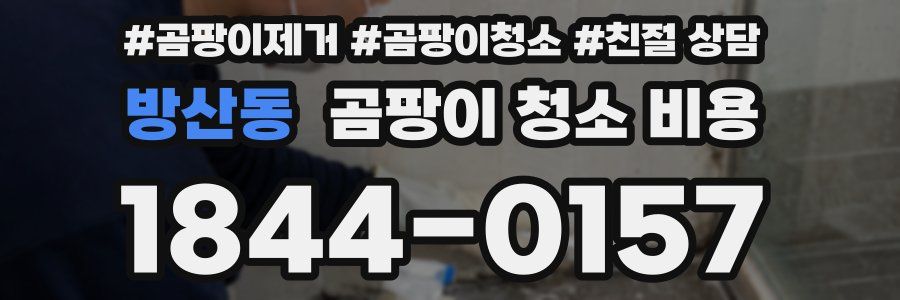 방산동 곰팡이 청소 비용