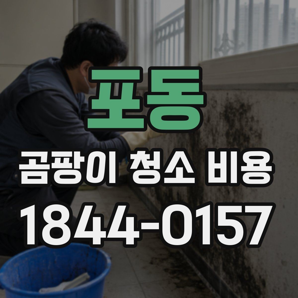 포동 곰팡이 청소 비용 상담을 효율적으로 받는 방법