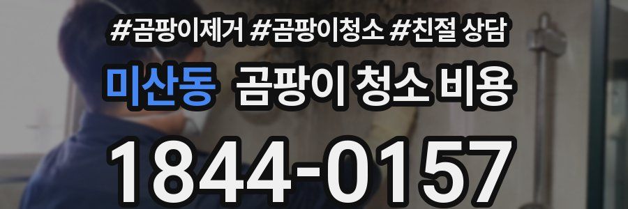 미산동 곰팡이 청소 비용