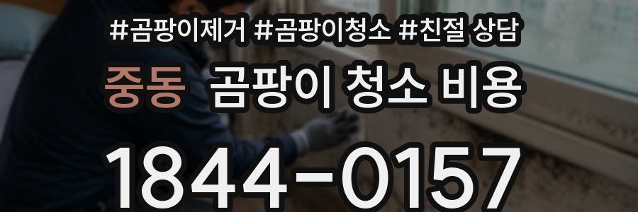 중동 곰팡이 청소 비용