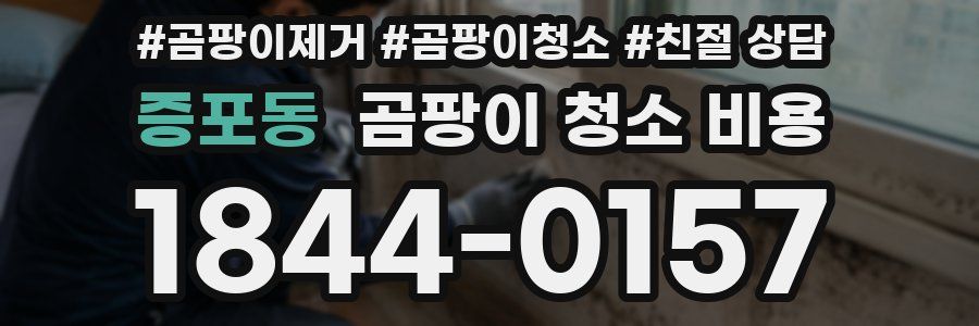 증포동 곰팡이 청소 비용