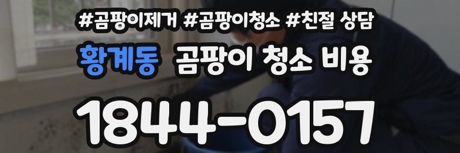 황계동 곰팡이 청소 비용