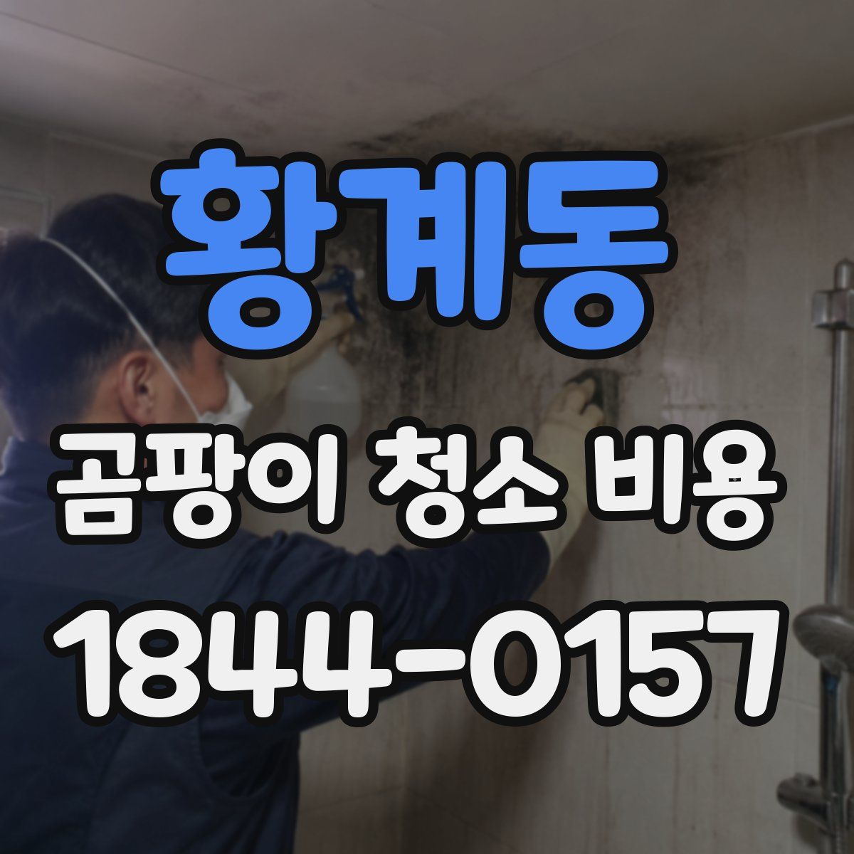 황계동 곰팡이 청소 비용