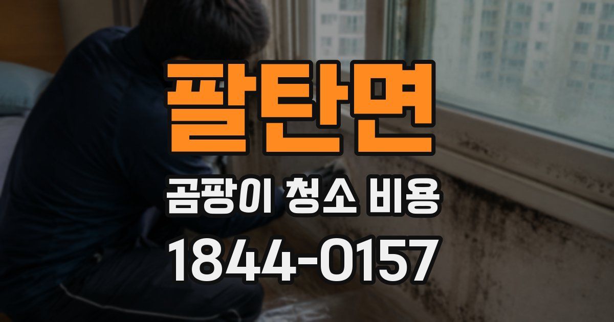 팔탄면 곰팡이 청소 비용