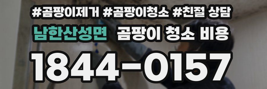 남한산성면 곰팡이 청소 비용