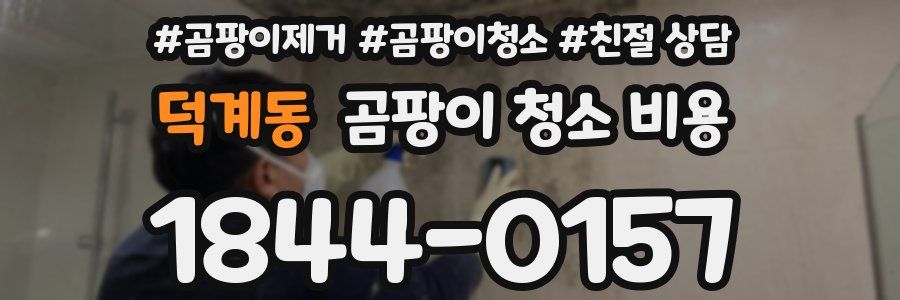 덕계동 곰팡이 청소 비용