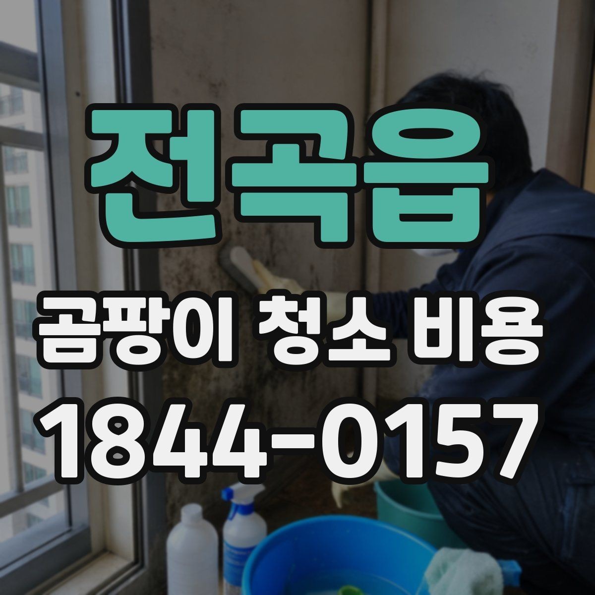 전곡읍 곰팡이 청소 비용 산정 방식 쉽게 이해하기