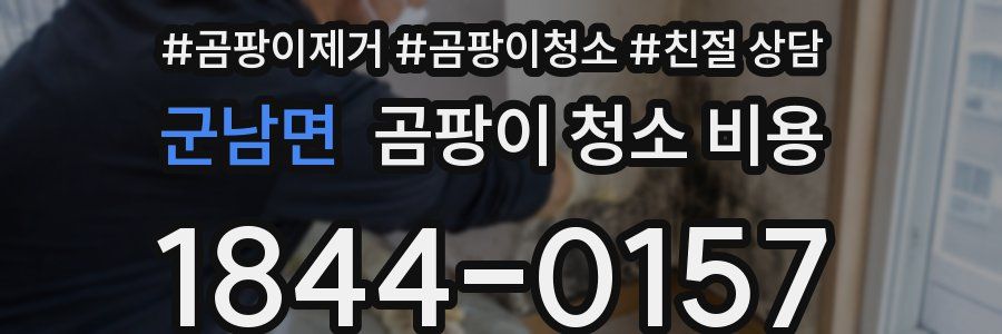군남면 곰팡이 청소 비용