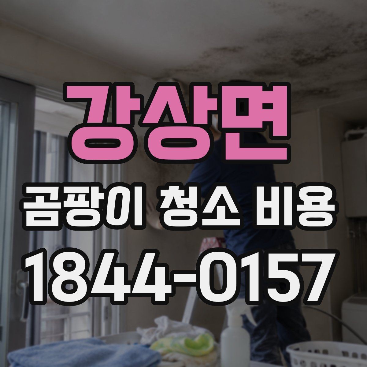강상면 곰팡이 청소 비용 산출에 영향을 주는 조건들