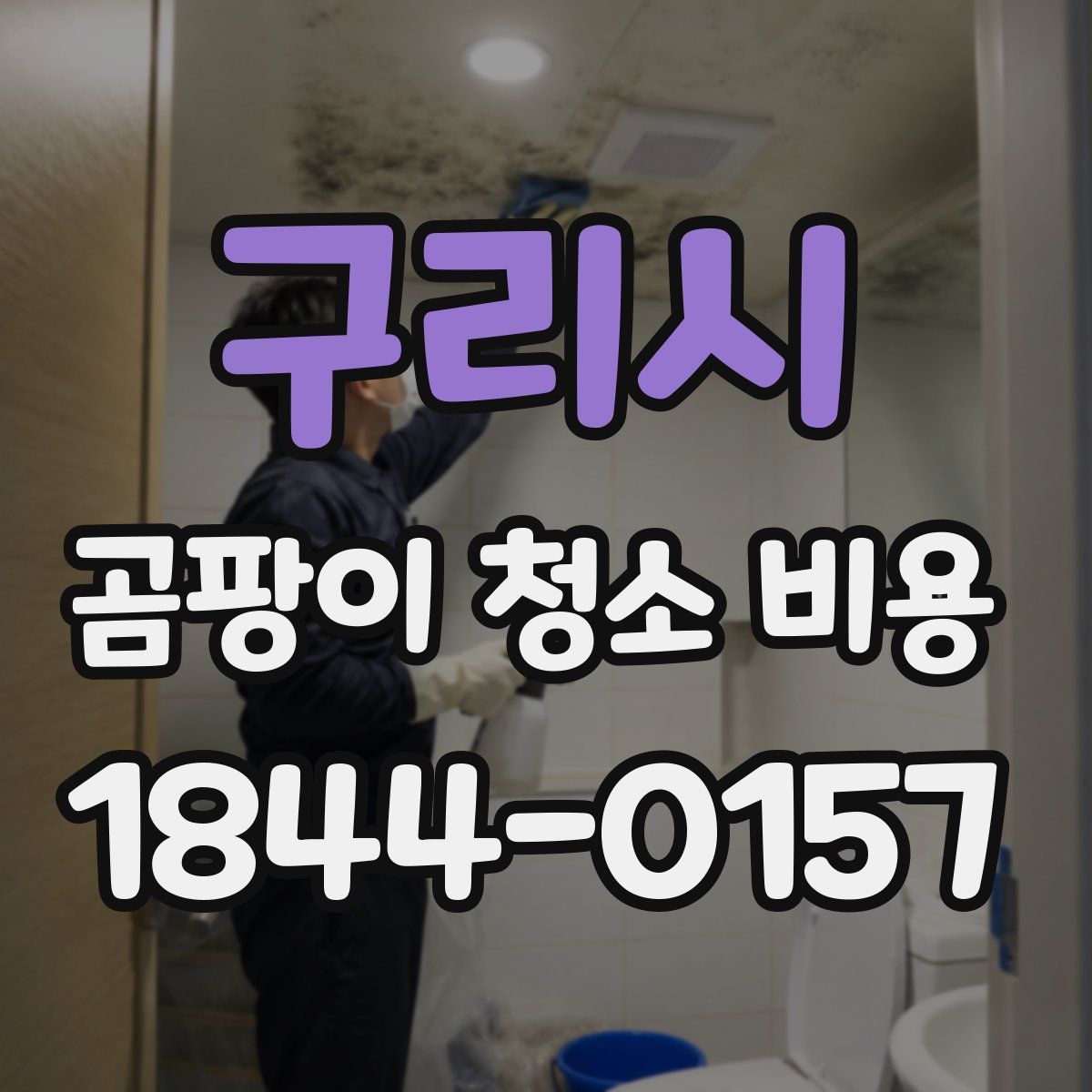 구리시 곰팡이 청소 비용