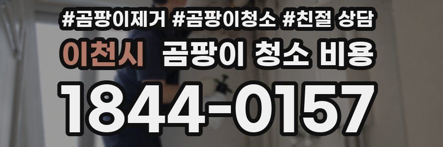 이천시 곰팡이 청소 비용