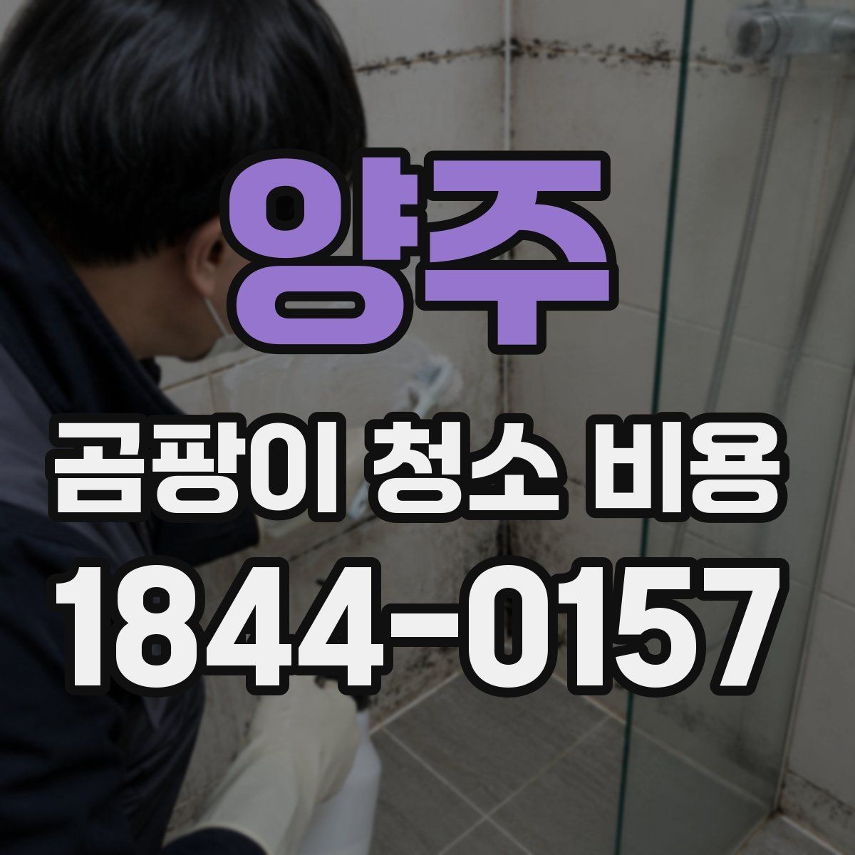 양주 곰팡이 청소 비용 산정에 쓰이는 기본 정보