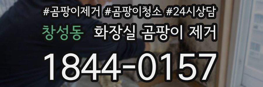창성동 화장실 곰팡이 제거