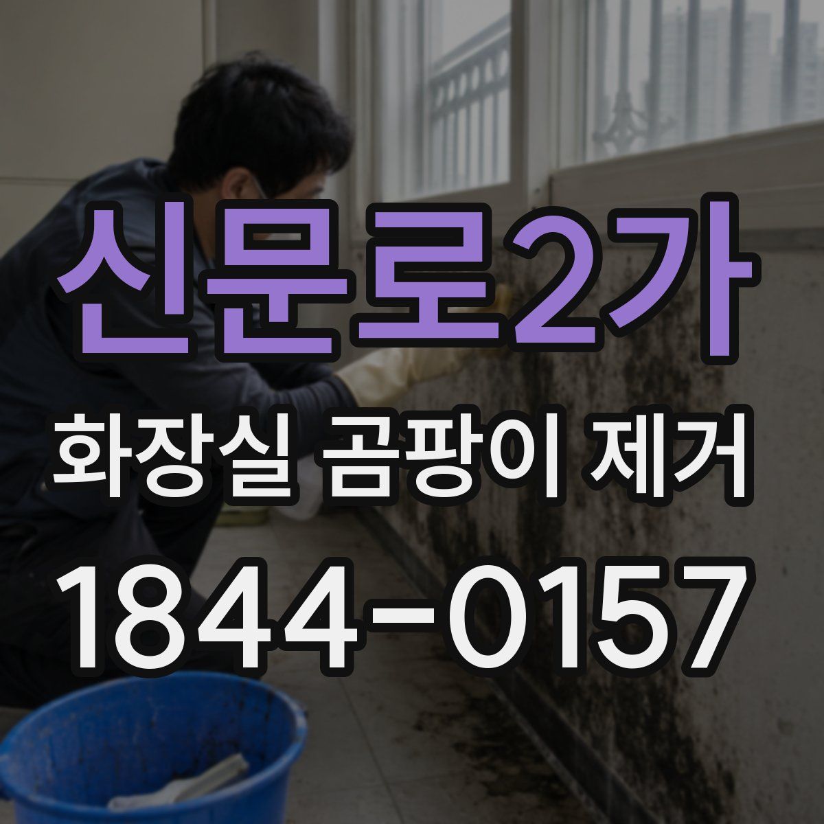 신문로2가 화장실 곰팡이 제거