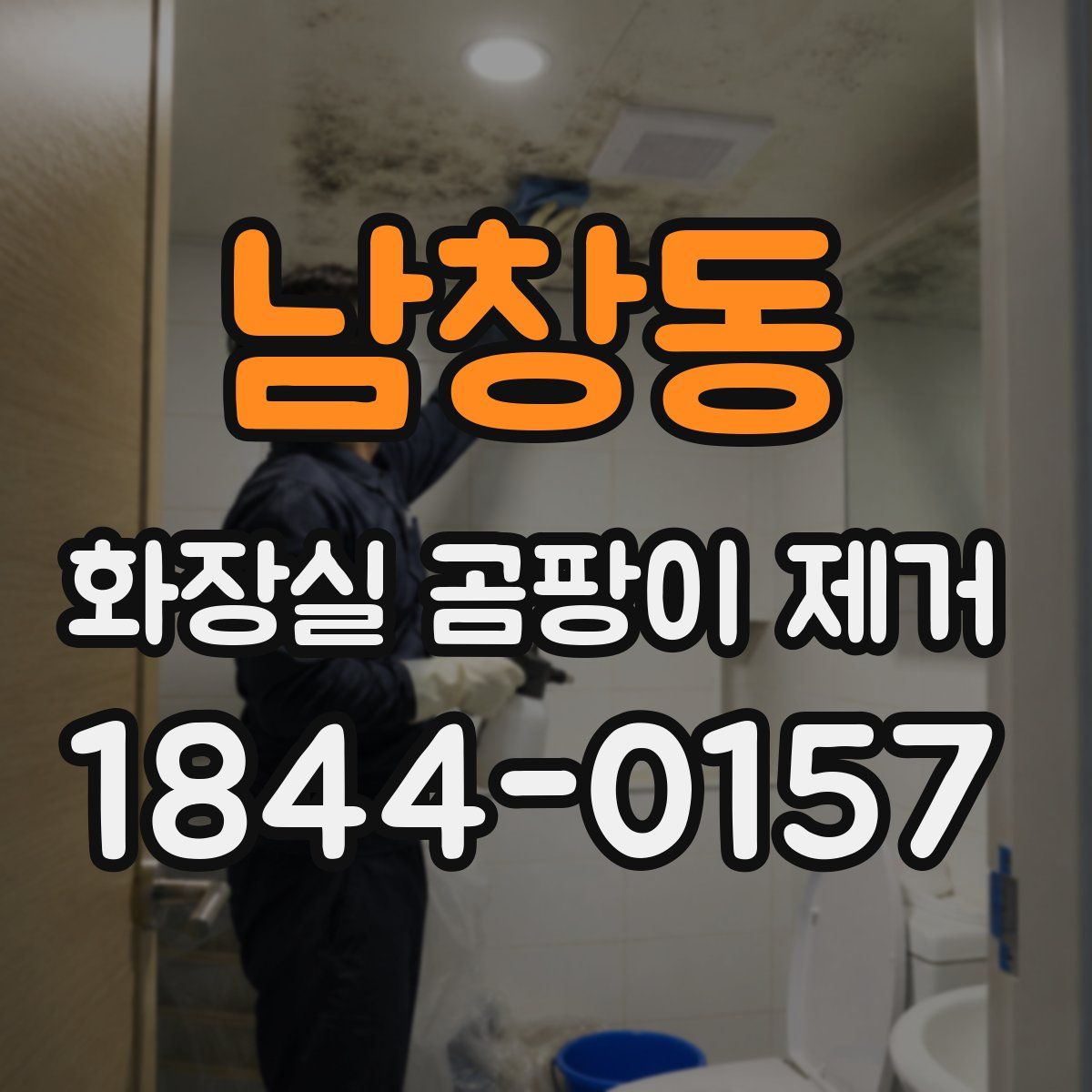 남창동 화장실 곰팡이 제거