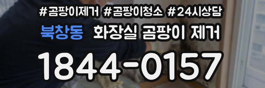북창동 화장실 곰팡이 제거