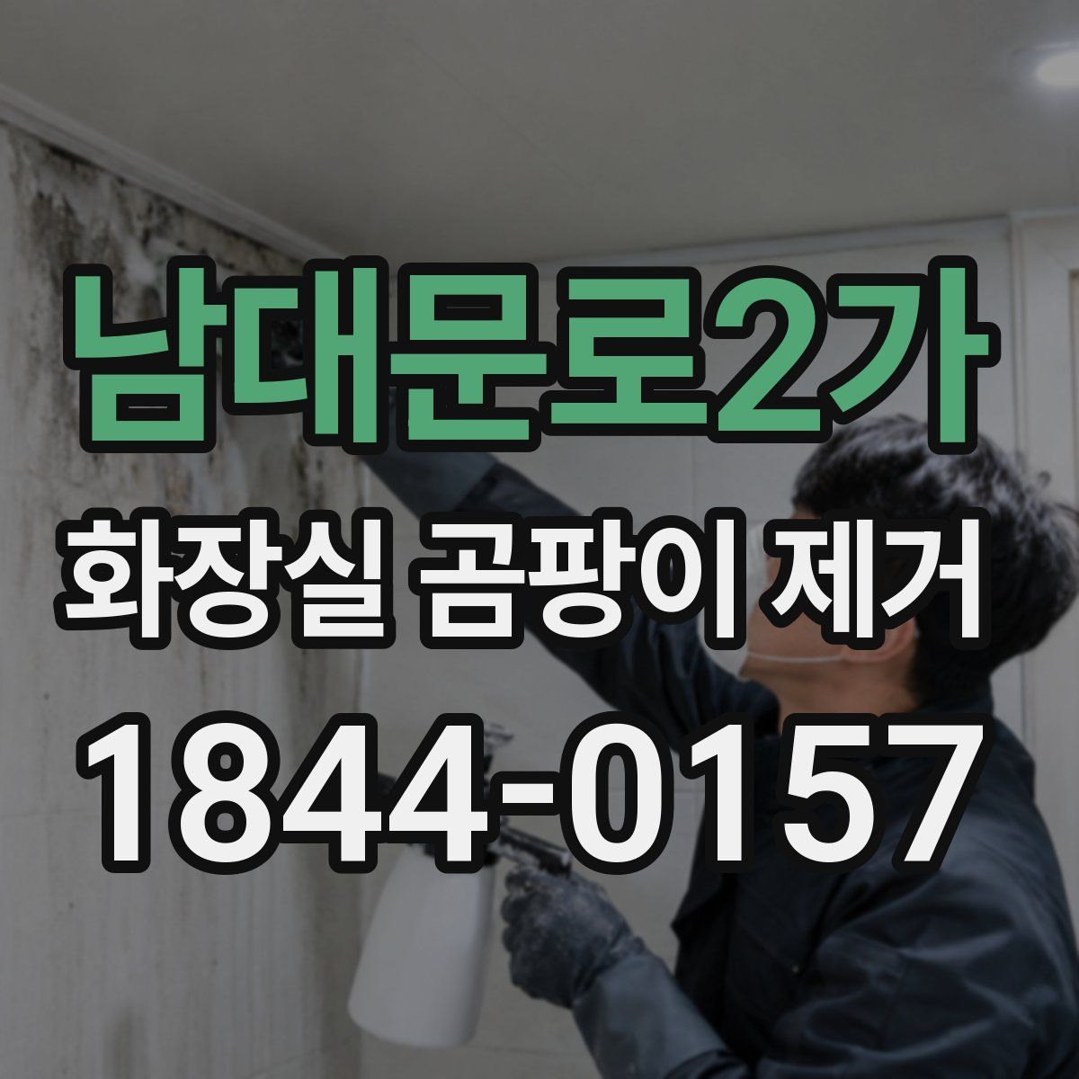 남대문로2가 화장실 곰팡이 제거