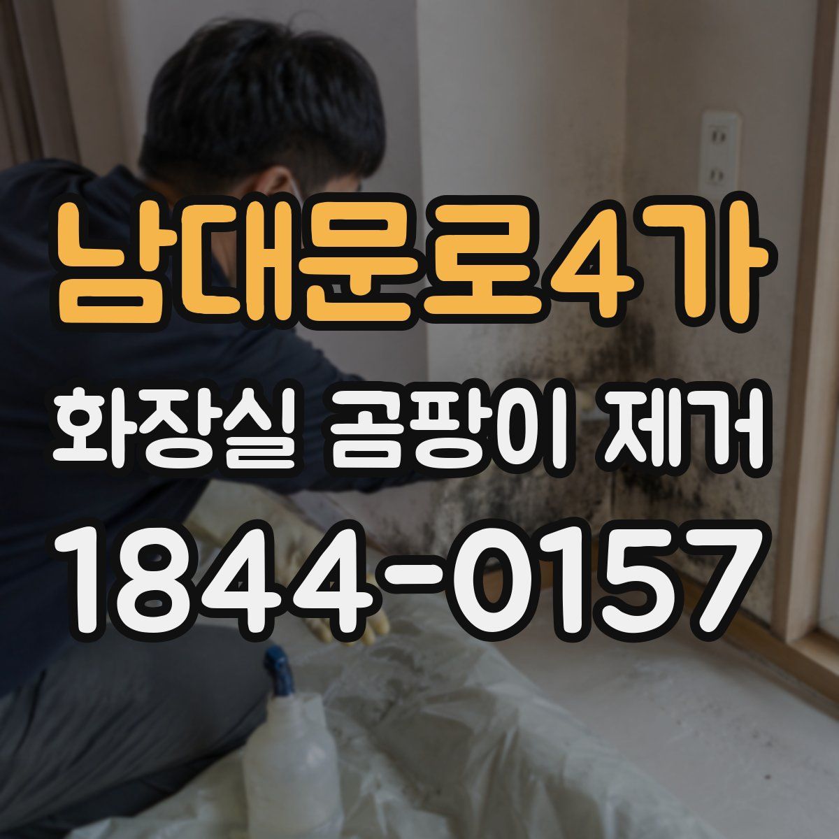 남대문로4가 화장실 곰팡이 제거
